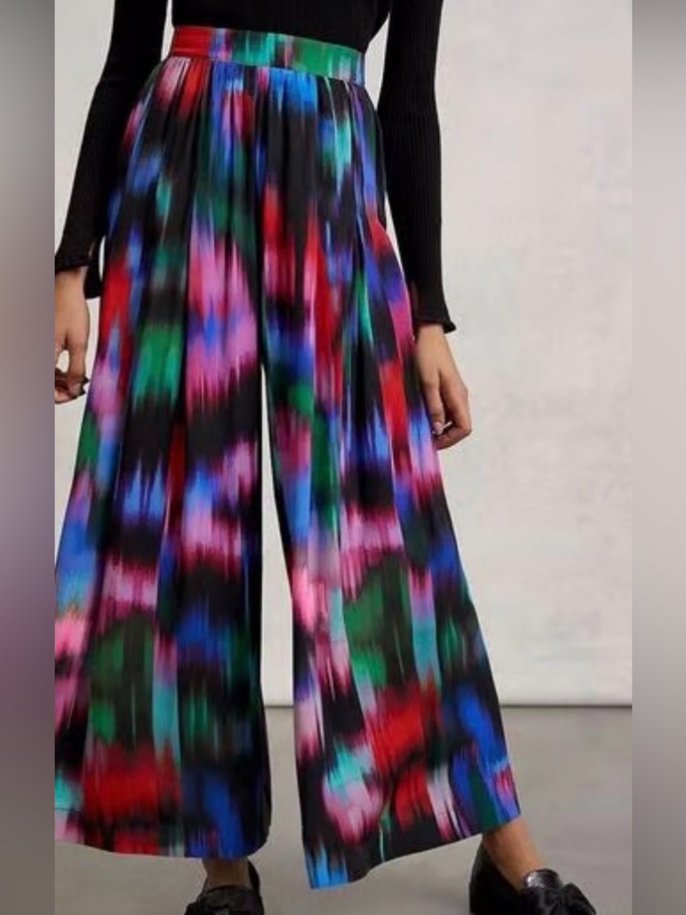 Anthropologie Maeve Gabriela Wide-Leg Pants | Size Medium |
